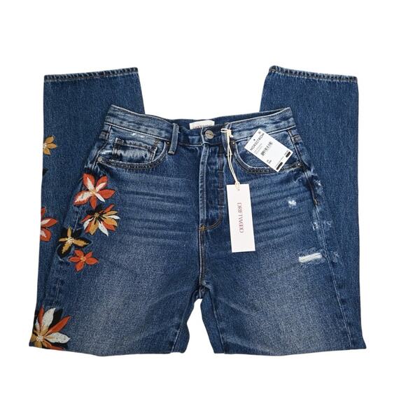 Driftwood Womens 25 Jordie Button Fly Mom Jeans NEW - Picture 5 of 13